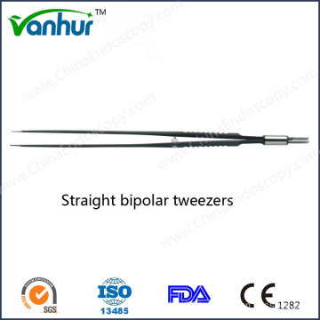 Disposable Surgical Instruments Straight Bipolar Tweezers